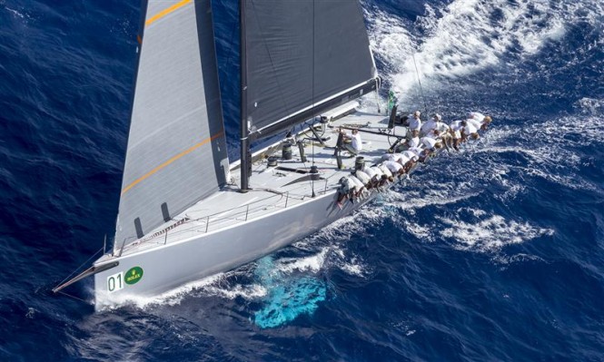 ANDRES SORIANO'S ALEGRE (GBR), OVERALL WINNER OF THE MINI MAXI ROLEX WORLD CHAMPIONSHIP 2014 - Photo Rolex:Carlo Borlenghi