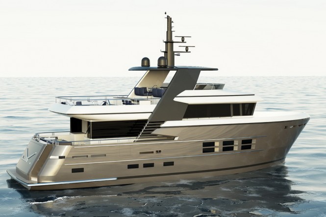 DEY24 Yacht - side view