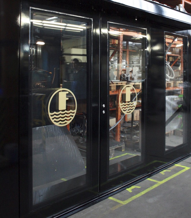 Flushline door by Fehrmann