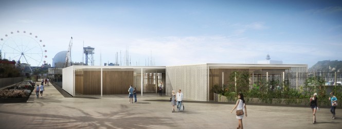 Main entrance restaurant