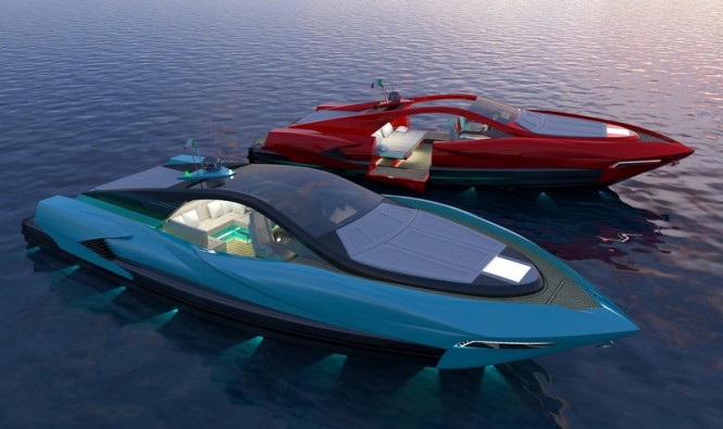 Project Italian Charme 46 yacht tender 