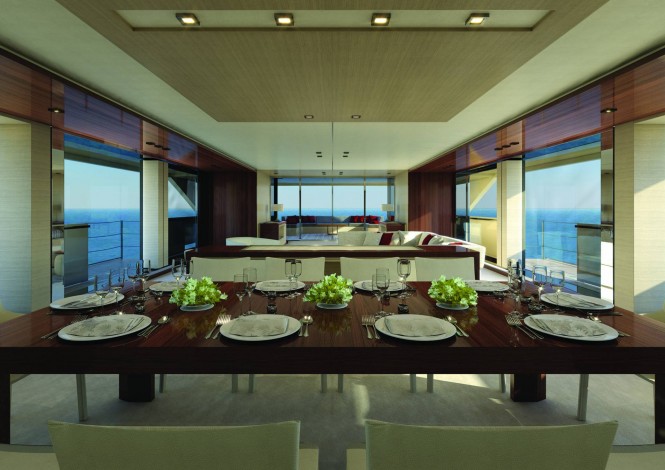 SF40 Yacht - Dining