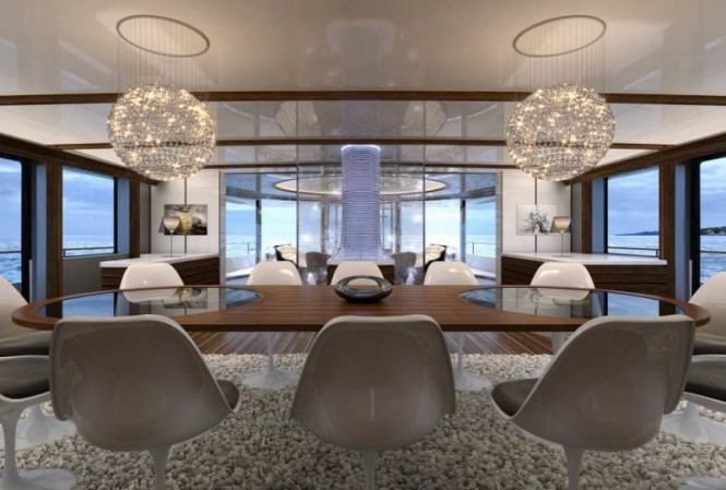 SM45 Project Amerigo Yacht - Interior