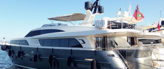 26m superyacht The Next Episode by Wim van der Valk at the 2014 Cannes Yachting Festival