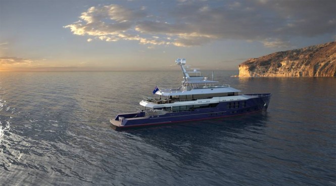 50m expedition yacht ‘yard number 1016′ (ex Big Star) by McMullen and Wing