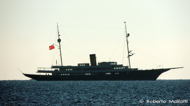 90m Corsair charter yacht NERO - Photo credit to Roberto Malfatti