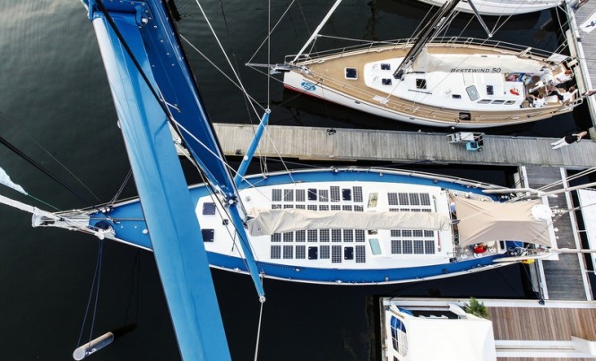 Anabel Yacht at HISWA in-water Boat Show in Amsterdam