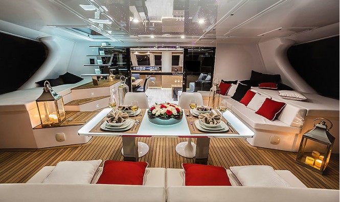 GRACE Yacht - Cockpit