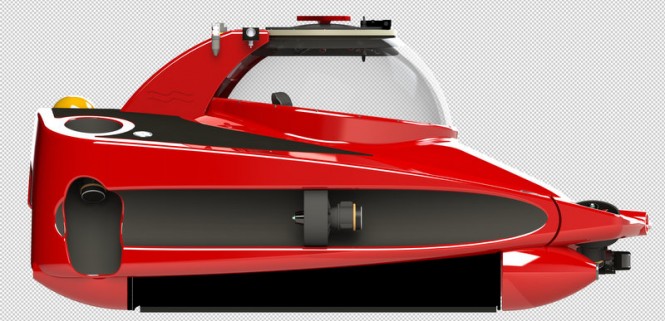 HP Sport Sub 2 - side view