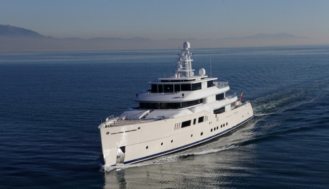 Luxury motor yacht Grace E by Perini Navi