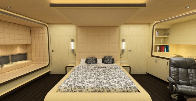 Luxury yacht Minalli - Cabin