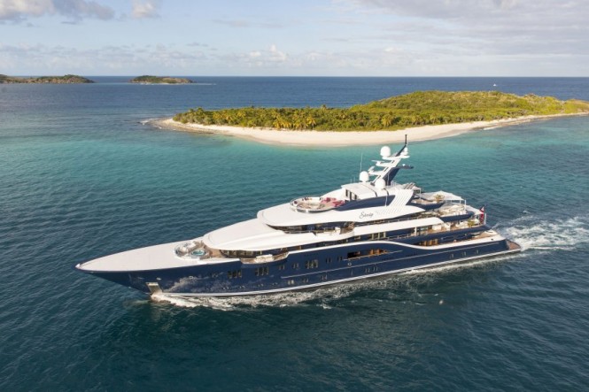 Mega yacht Solandge by Lurssen