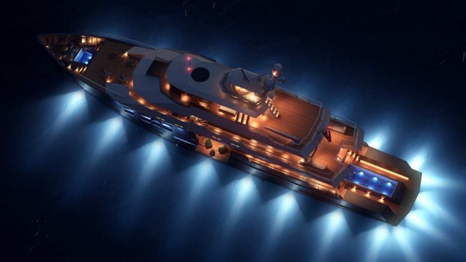 Motor yacht Starfish concept by Stevens Lawson Architects