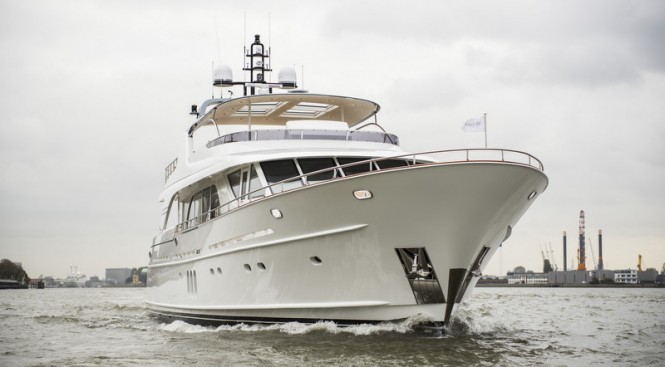 Mulder 98 Flybridge Yacht YN1391