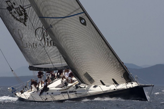 Nauta and Reichel Pugh-designed 84ft superyacht MY SONG - Image courtesy of Loro Piana S.p.A.