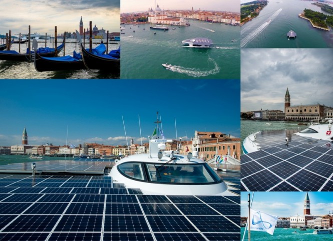 PlanetSolar in Venice, Italy