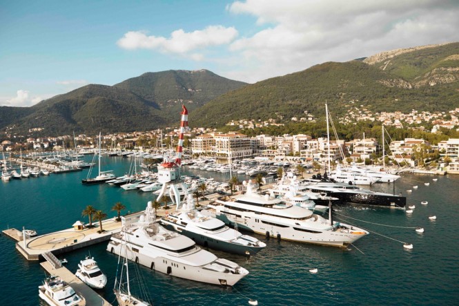 Porto Montenegro - a lovely Montenegro yacht charter destination