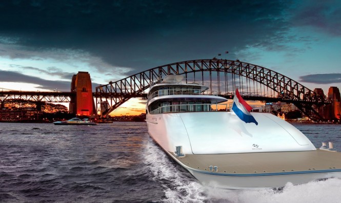 Rendering - Zeelander motor yacht Z164