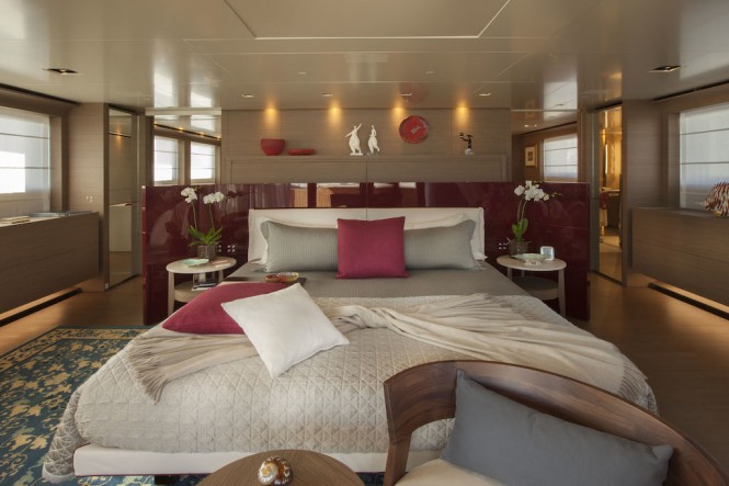 Saramour yacht - Owner Suite