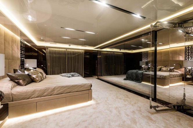Super yacht Flying Dragon - Cabin