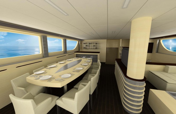 Superyacht Minallu - Interior