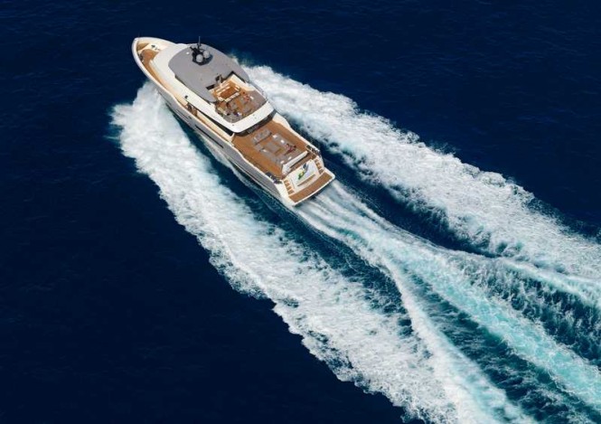 TSA TSA Yacht from above