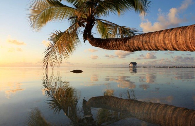 The beautiful Tahiti yacht holiday destination, positioned in the South Pacific