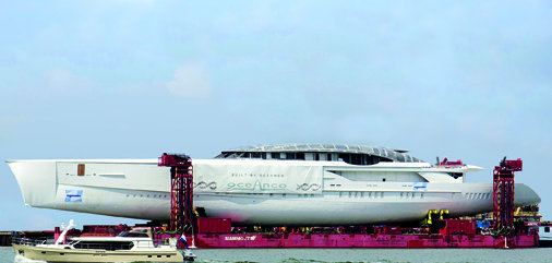 105m mega yacht Dynarig by Oceanco and Dykstra NA