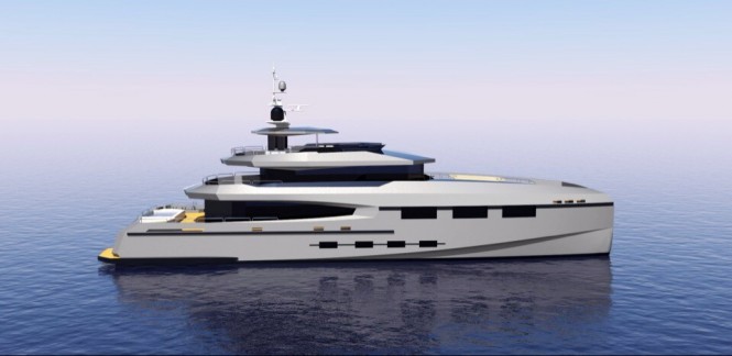 40M CAT motor yacht Hull 40M-01