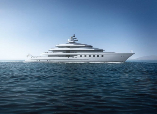 80m superyacht BV80 - side view