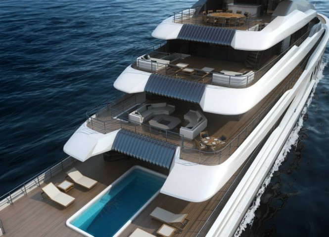 BV80 superyacht - Decks