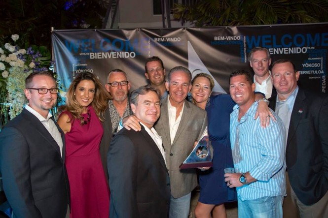 Best 70’+ Passagemaker at 2014 AIM Marine Group Editor’s Choice Awards for Outer Reef 860 Cockpit superyacht TI PUNCH