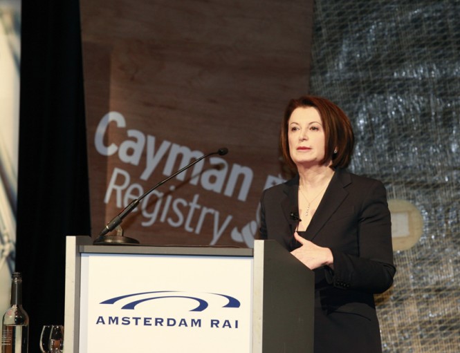 Carla Demaria at opening of METS 2014