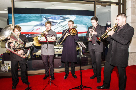 Getting into the Christmas spirit at The Mayfair Luxury Party