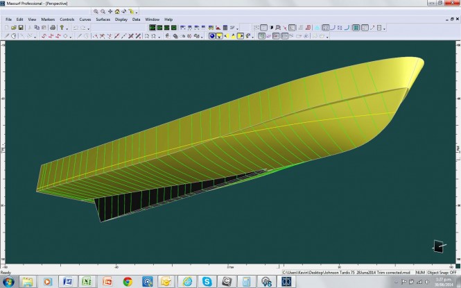 Johnson 80 Yacht - Render
