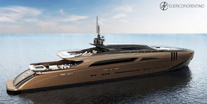 Luxury motor yacht The Belafonte - aft view