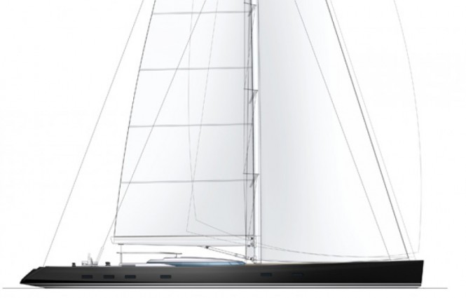 Luxury sailing yacht PS46 by Philippe Briand and Alloy Yachts