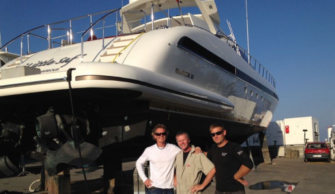 Mangusta 92 superyacht Little Saf by Overmarine