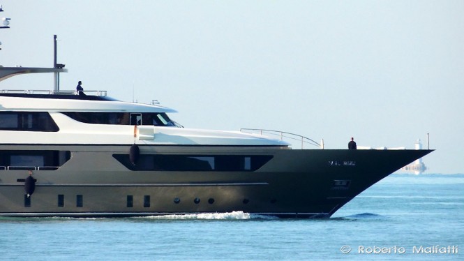 Motor yacht Trident - Photo by Roberto Malfatti