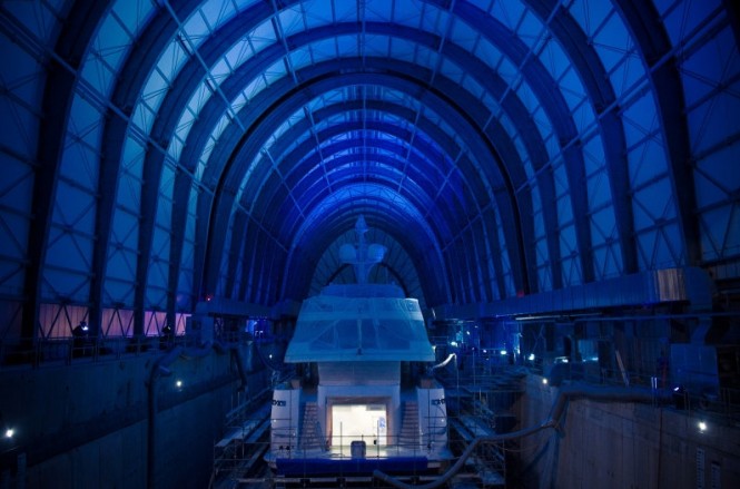 New 102m dry dock at Amico & Co.