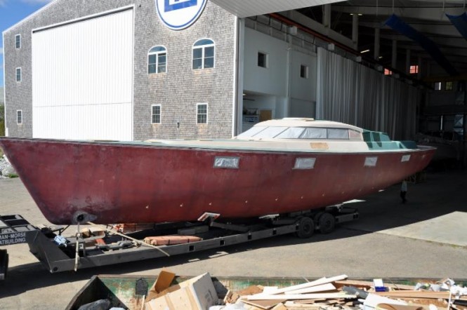 Partially completed 70’ Lyman-Morse yacht project