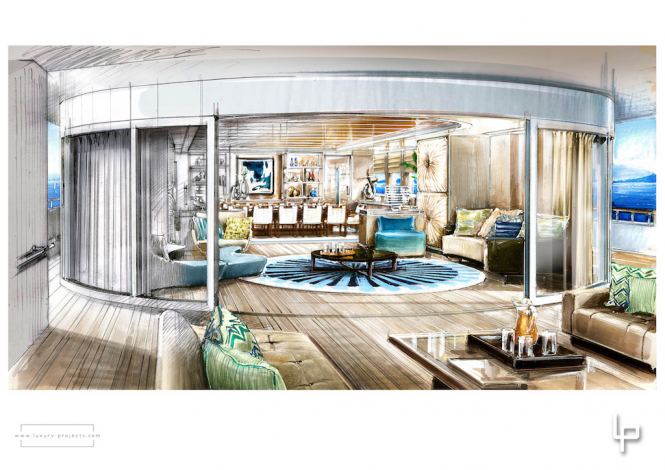 Route 66 Yacht - Interior