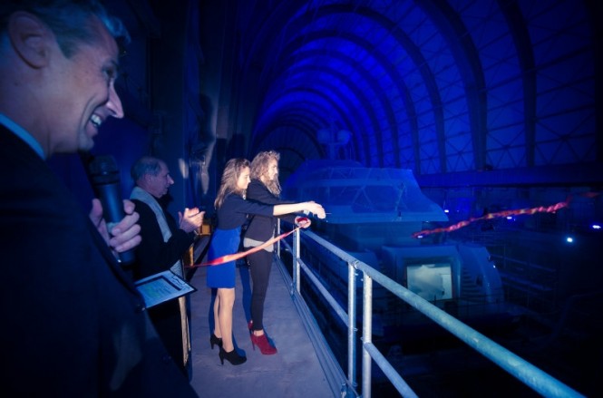 The official opening of new 102m dry dock at Amico & Co.