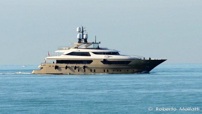 Trident superyacht - Photo by Roberto Malfatti