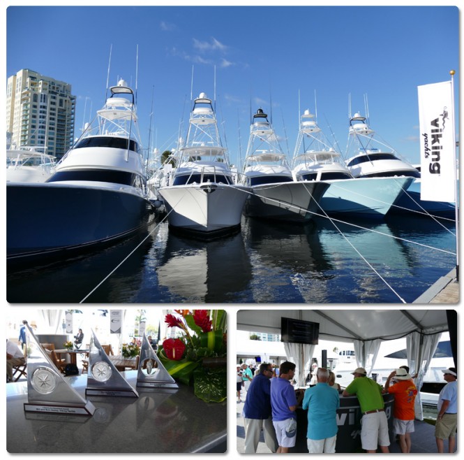 Viking Yachts at the 2014 FLIBS