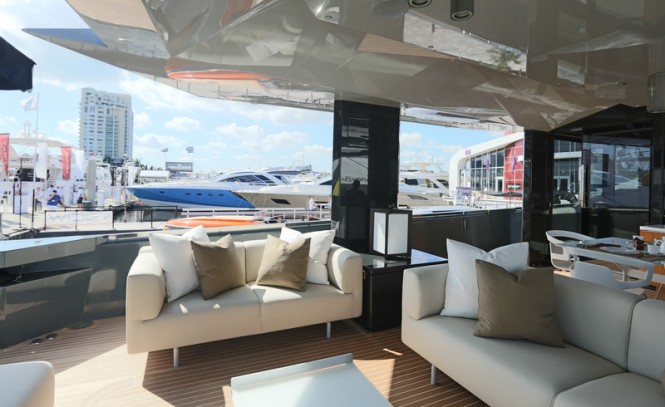 Aboard superyacht Arcadia 85 US Edition (hull #8) 