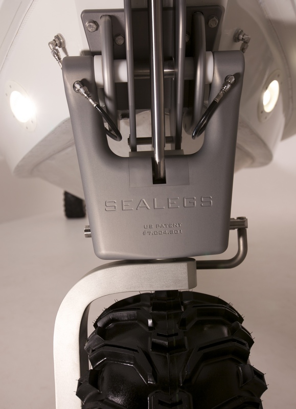 Amphibious technology kit for luxury yacht tender builders