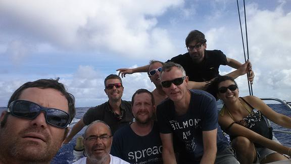 Atlantic snapshot from Sensation Class 40 - http://rorctransatlantic.rorc.org/news/2014-blogs/