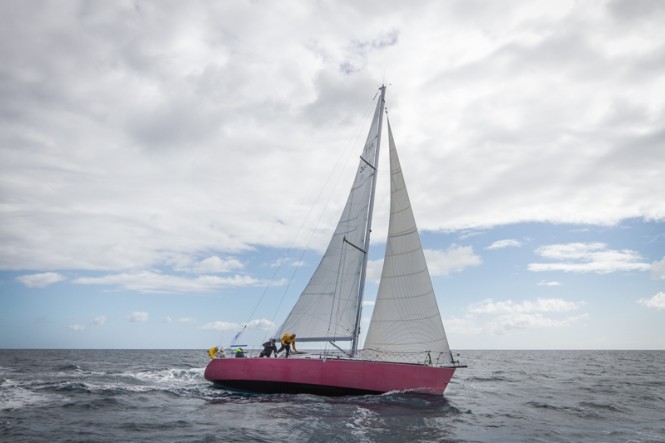Denis Villotte's JNP 12 yacht Sérénade still has over 1200 nmiles to go © Puerto Calero James Mitchell