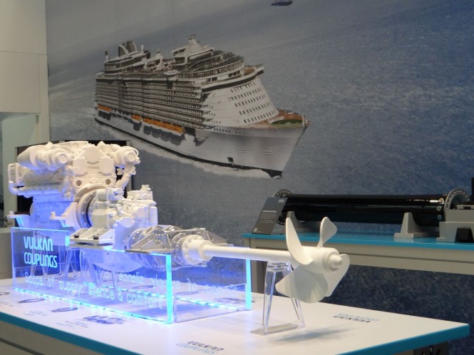 Engine - Stand at Seatec 2014